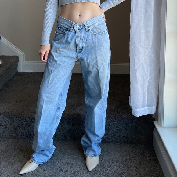 Vintage y2k Lee baggy straight crossover jeans, size 28 - Picture 2 of 10